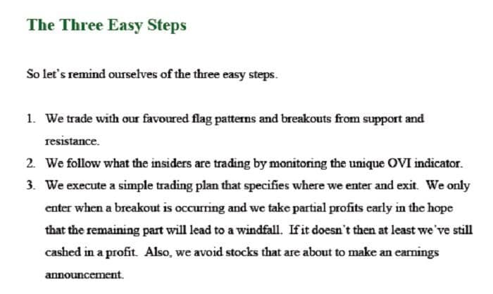 Flag Trader-Three Easy Steps